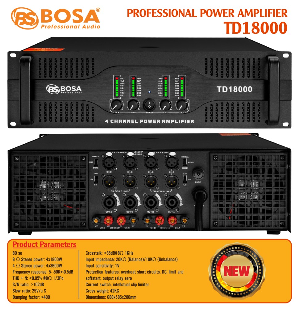 MAIN BOSA TD18000